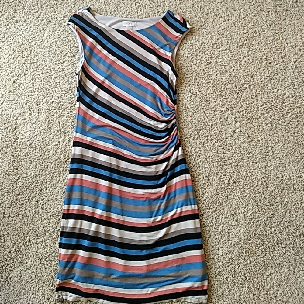 Loft rouched dress